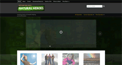 Desktop Screenshot of naturalheroes.org